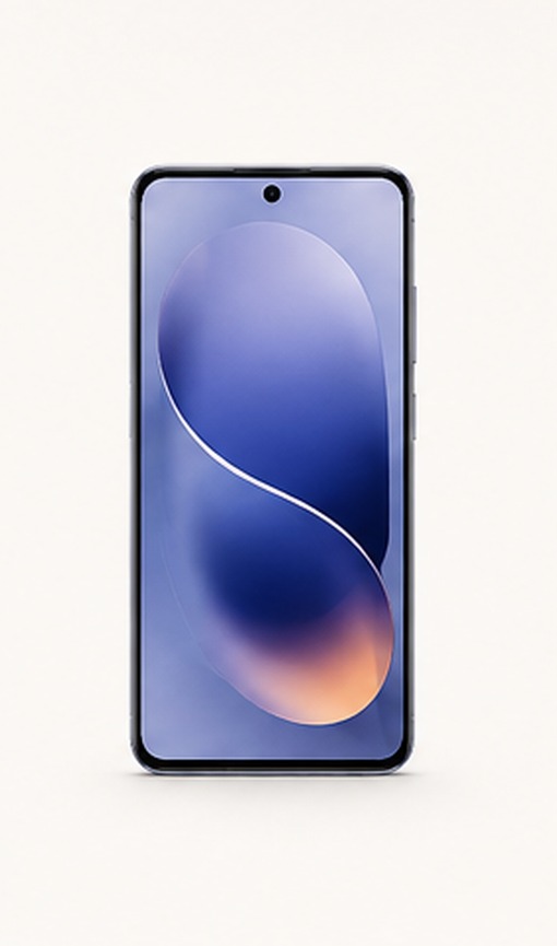 Buz Mavisi İnce Telefon